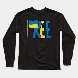 Free Ukraine Long Sleeve T-Shirt